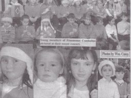 young members of Comhaltas 